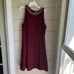 Old Navy Burgundy Mini Dress